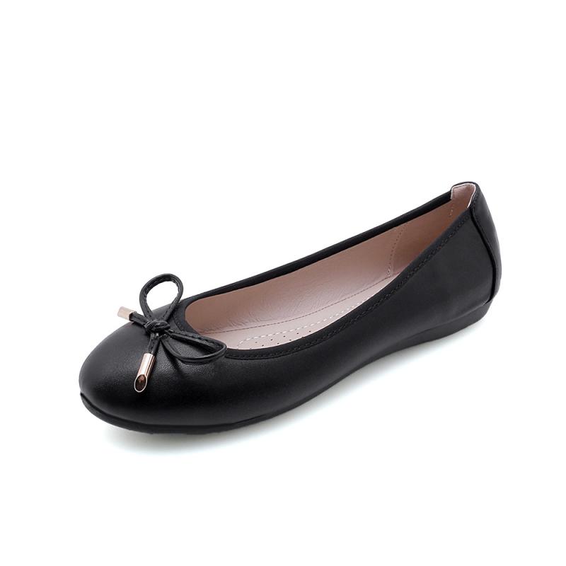 Ballerinas | annytah woman – Leather ballerina flats Black Ballerinas Ballerinas