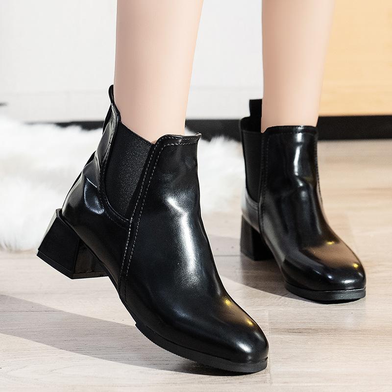 Heels | new annya mid woman – Medium heel ankle boots Black Ankle Boots Ankle Boots