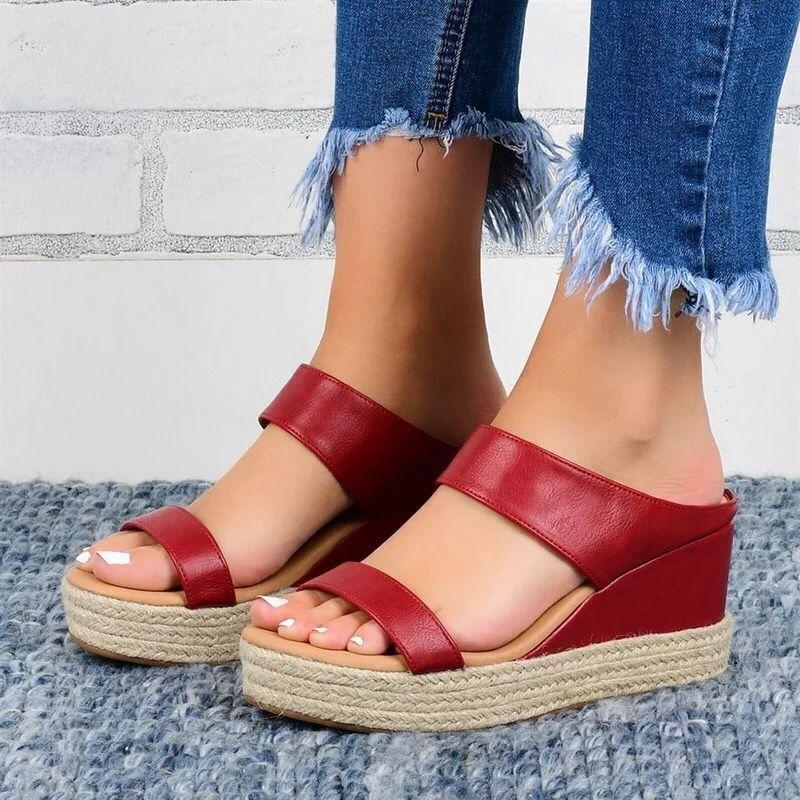 Sandals | ponza woman – Wedge sandals Cyclamen Sandals Cyclamen