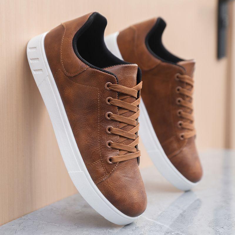 Sneakers | deiven man – Low top sneakers Cognac Mens Cognac