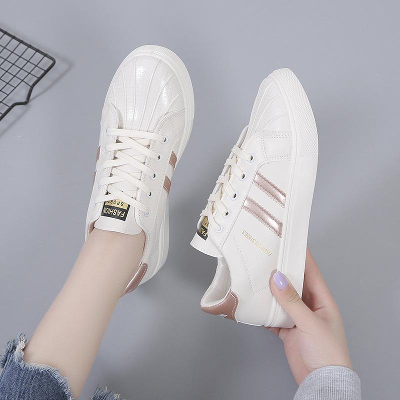 Sneakers | jaysen woman – Low top sneakers White/Light Gold Shoes Sneakers